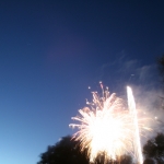 New years eve Fire works
